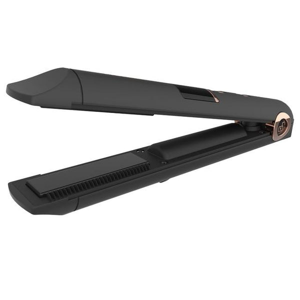 Mini USB Cordless Hair Straightener Black