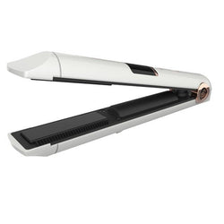 Cordless Hair Straightener white with Power bank